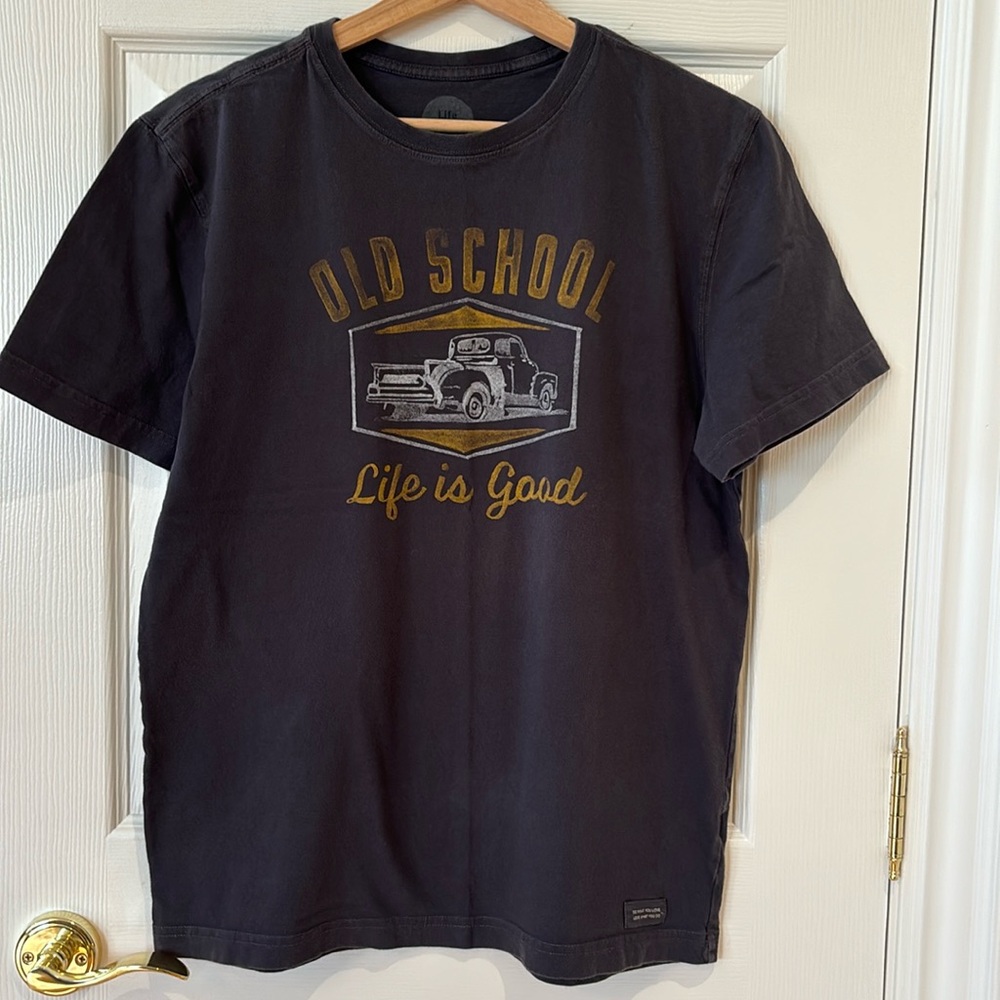 Life is Good ‘Old School’ graphic t shirt